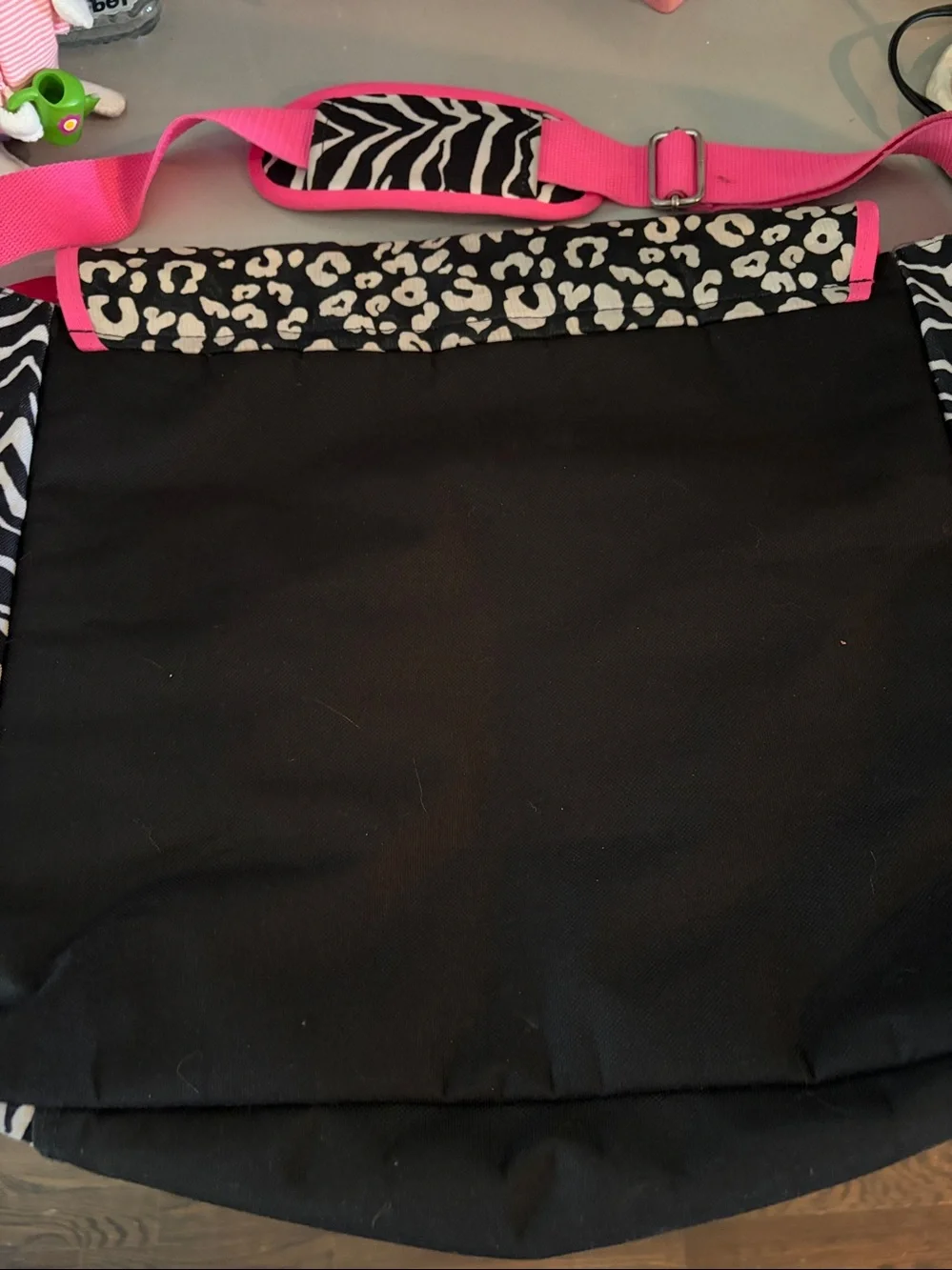 Justice Hot Pink Interior School Bag